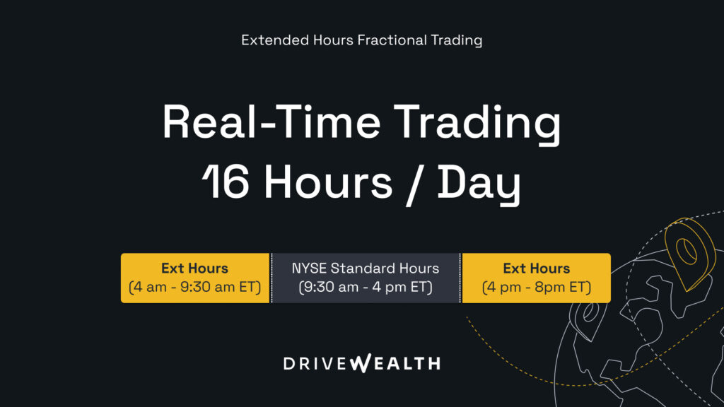 Extended Hours Fractional Trading DriveWealth